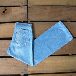 VINTAGE ORANGE TAB LEVI'S MOM JEANS, HIGH WAISTED